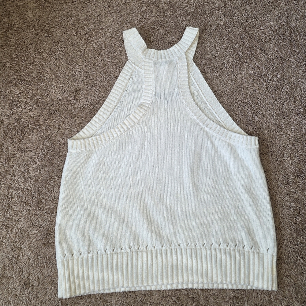 Banana Republic Knit Racerback Top Size Large - Picture 3 of 7